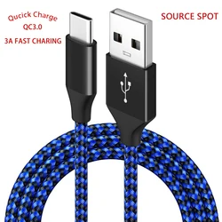 Cable USB-C UTHAI Carga Rápida Trenzado Nailon