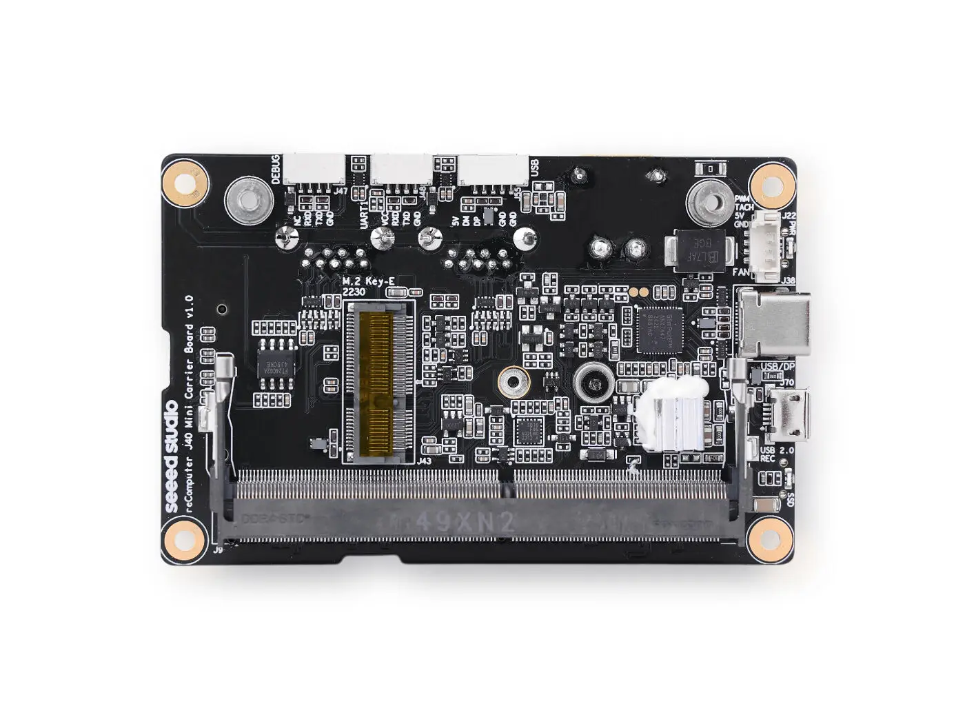 Mini placa portadora de recomputadora para NVIDIA Jetson Orin NX Nano, sensores compactos y recibos de función para drones UAV UGV de robótica Edge AI - imagen 3