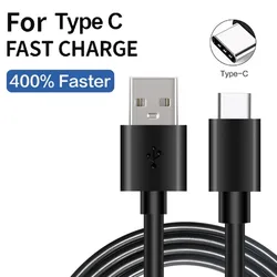Cable USB-C Carga Rápida 3A para Android