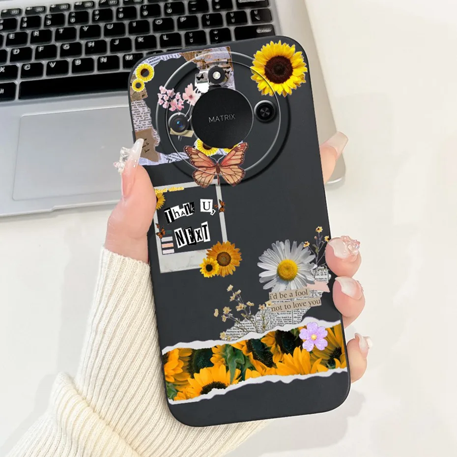 Funda de teléfono para Honor X9c Smart 2025, bonita funda trasera de silicona suave de Color caramelo para Honor X9C 5G X9cSmart, parachoques - imagen 5