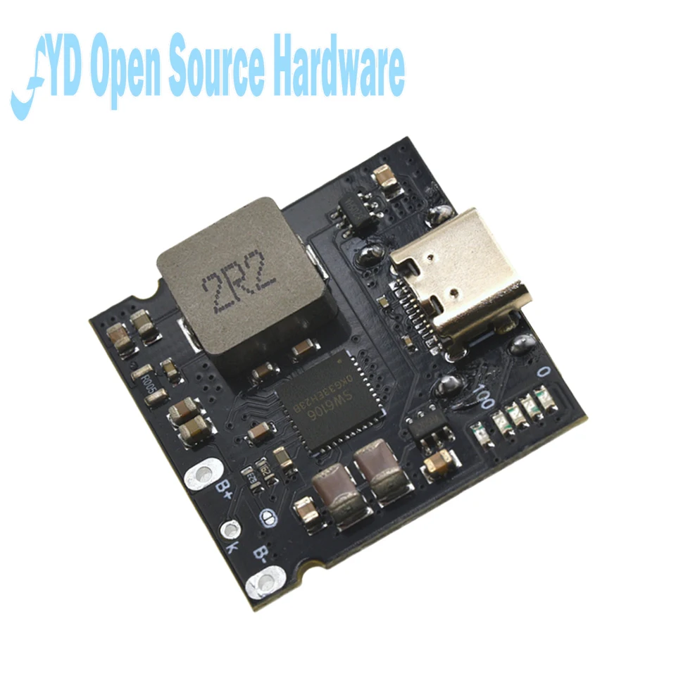 Placa integrada de carga y descarga de batería de litio de 3,7 V 4,2 V PD módulo de banco de energía móvil de carga rápida bidireccional 4A - imagen 5