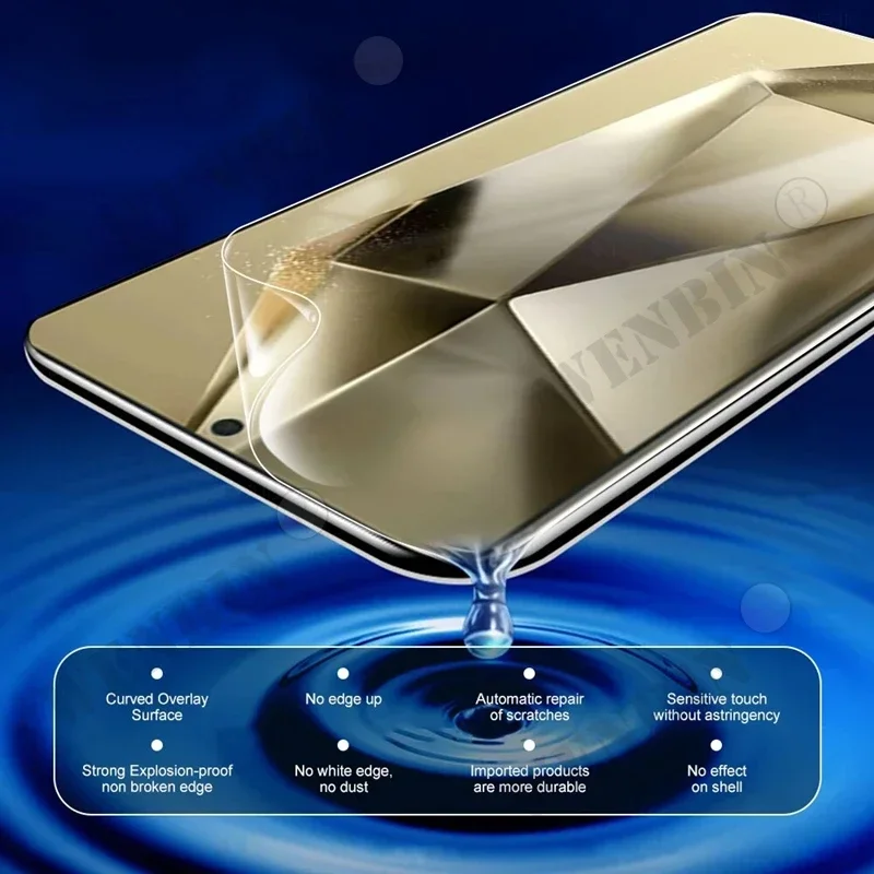 5 uds película de hidrogel de cubierta completa para Samsung S25 S24 S23 Ultra Plus S24 FE Galaxy A56 A55 A36 A35 A16 A15 Protector de pantalla - imagen 5