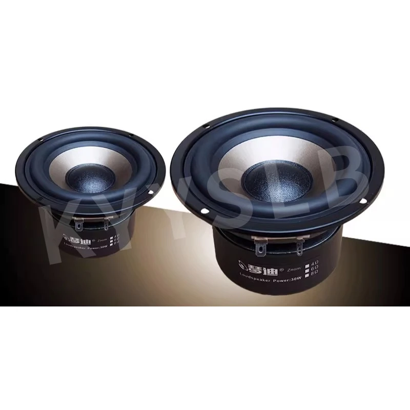 KYYSLB 30-60W 4-inch Subwoofer 4-inch Subwoofer Computer Speaker Fever Speaker Bluetooth Speaker Unit - imagen 2