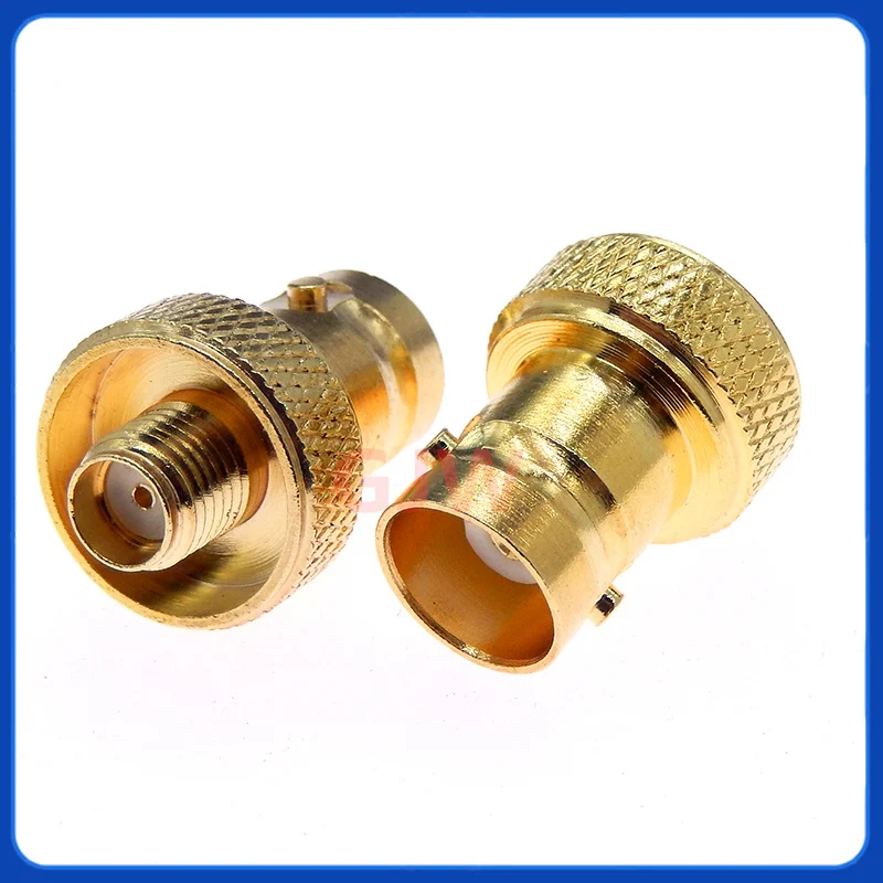 Conector hembra a conector BNC hembra SMA, adaptador RF chapado en oro, Coaxial, alta calidad, 50ohm, 1 piezas - imagen 3