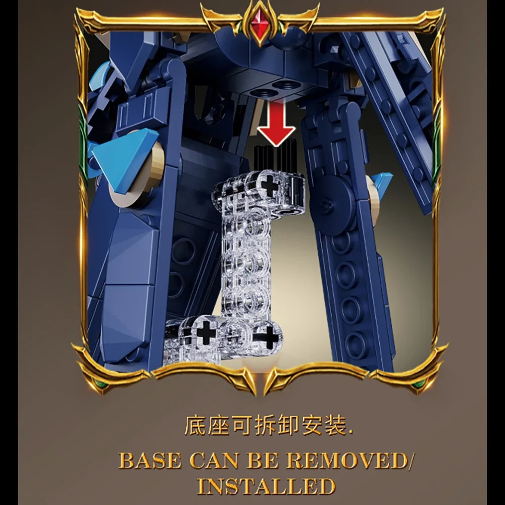 Egipto muerte Anubis miniatura de bloques de construcción ensamblado 3D faraón figura de perro negro colección de ladrillos decoración juguete para regalo de Navidad - imagen 4