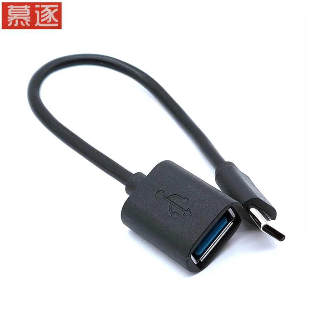 Convertidor tipo C USB 3,1 macho a USB hembra Cable USB-C Android OTG adaptador tipo c teléfono móvil OTG datos Lin - imagen 2