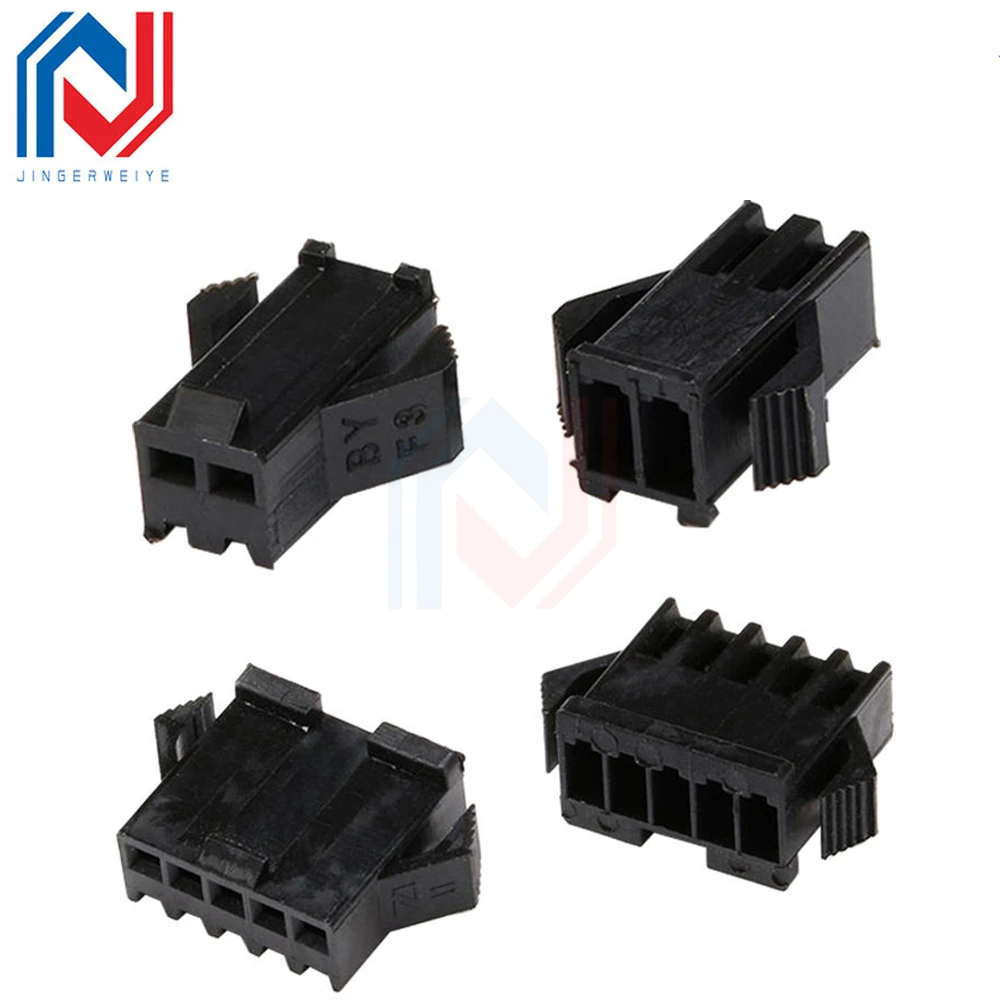 Juego de conectores macho y hembra Sm2.54mm, conector 2P/3P/4P/5P/6P/7P/10P, conector de terminal macho/hembra, Terminal de cableado de carcasa de goma - imagen 4