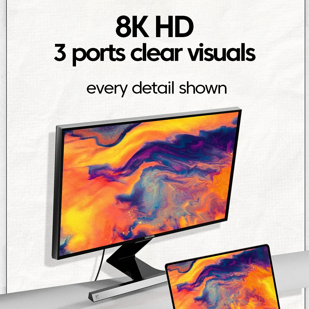 Adaptador USB 4,0 magnético USB C a tipo C PD 240W convertidor magnético de carga rápida 80Gbps 8K @ 60Hz adaptador de USB-C para iPhone 15 16 - imagen 5