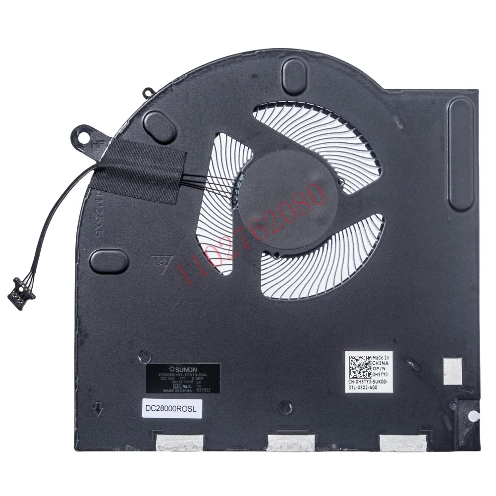Nuevo ventilador de refrigeración para CPU + GPU de ordenador portátil para DELL M17 R3 R4 M17R4 FM7J FM7H CN-0CNV63 0H5TYJ CNV63 H5TYJ - imagen 3