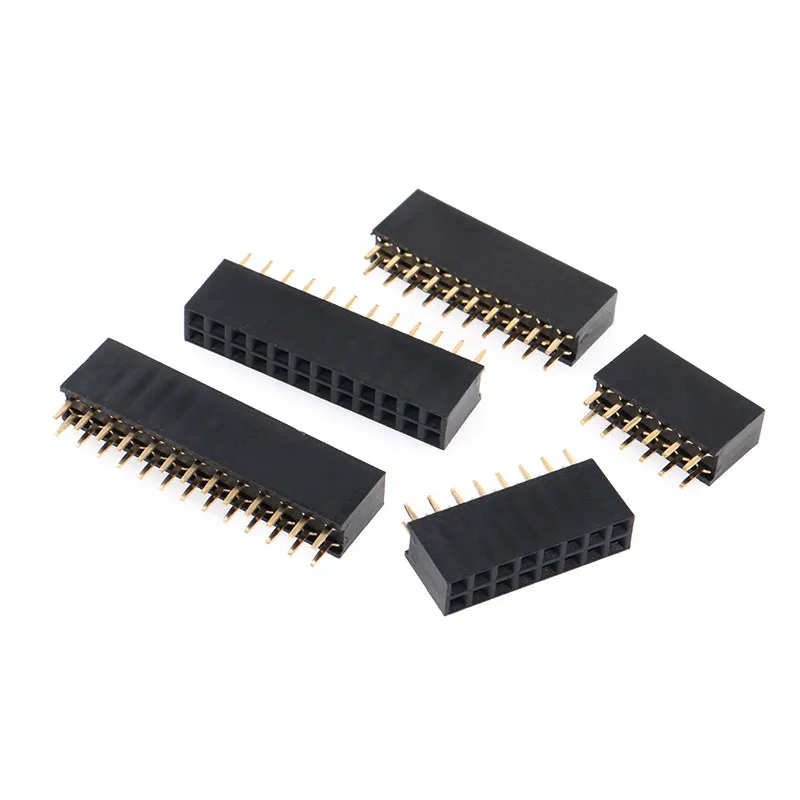 Conector Hembra PCB Doble Fila Paso 2,54mm 2-40 Pines - imagen 3