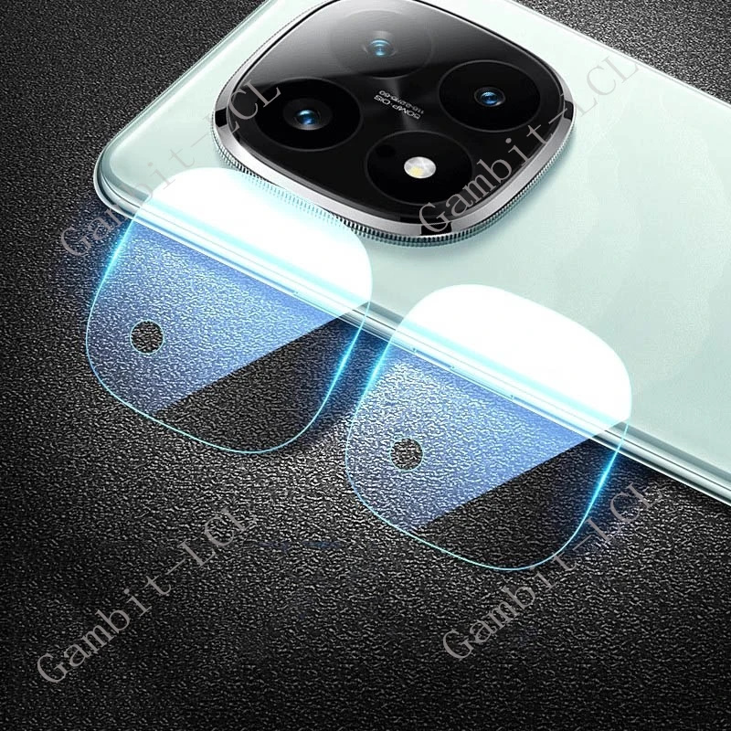 Película de lente de cámara 3D para Xiaomi Redmi Note 14 Pro + RedmiNote14Pro Note14Pro Plus, cubierta protectora de vidrio templado Original, 2 uds.