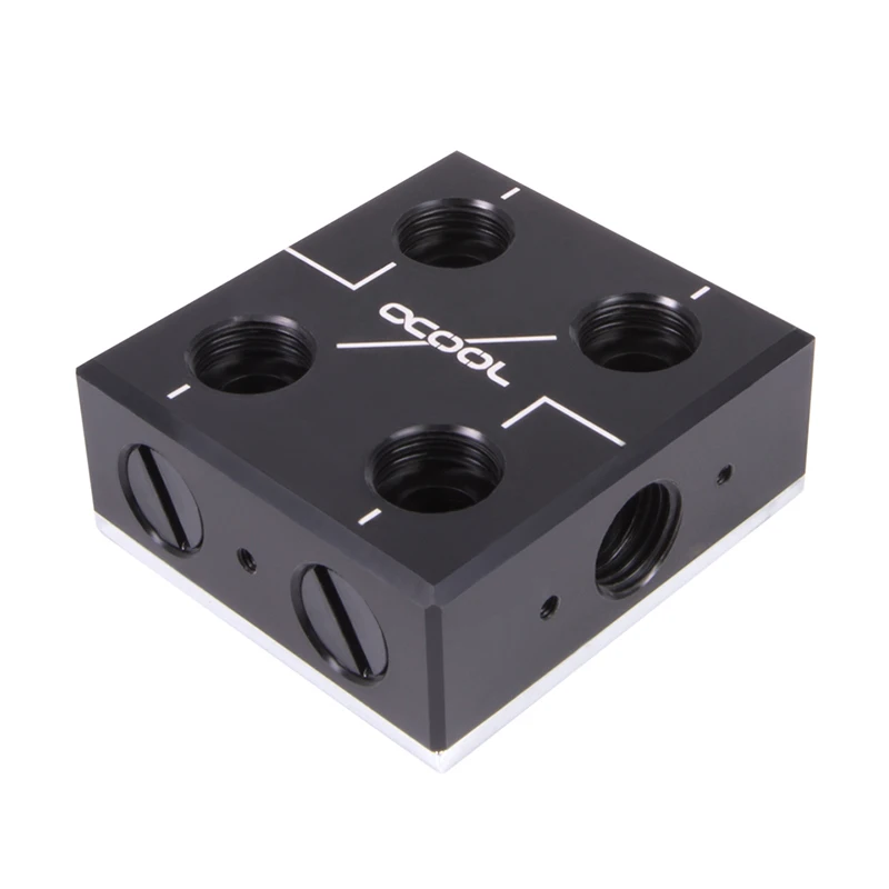 100% Alphacool ES astro Plate C1/C2/C3/C5 para cajita, servidor, estación de trabajo, sistema de construcción de bucle de fluido de refrigeración por agua - imagen 4