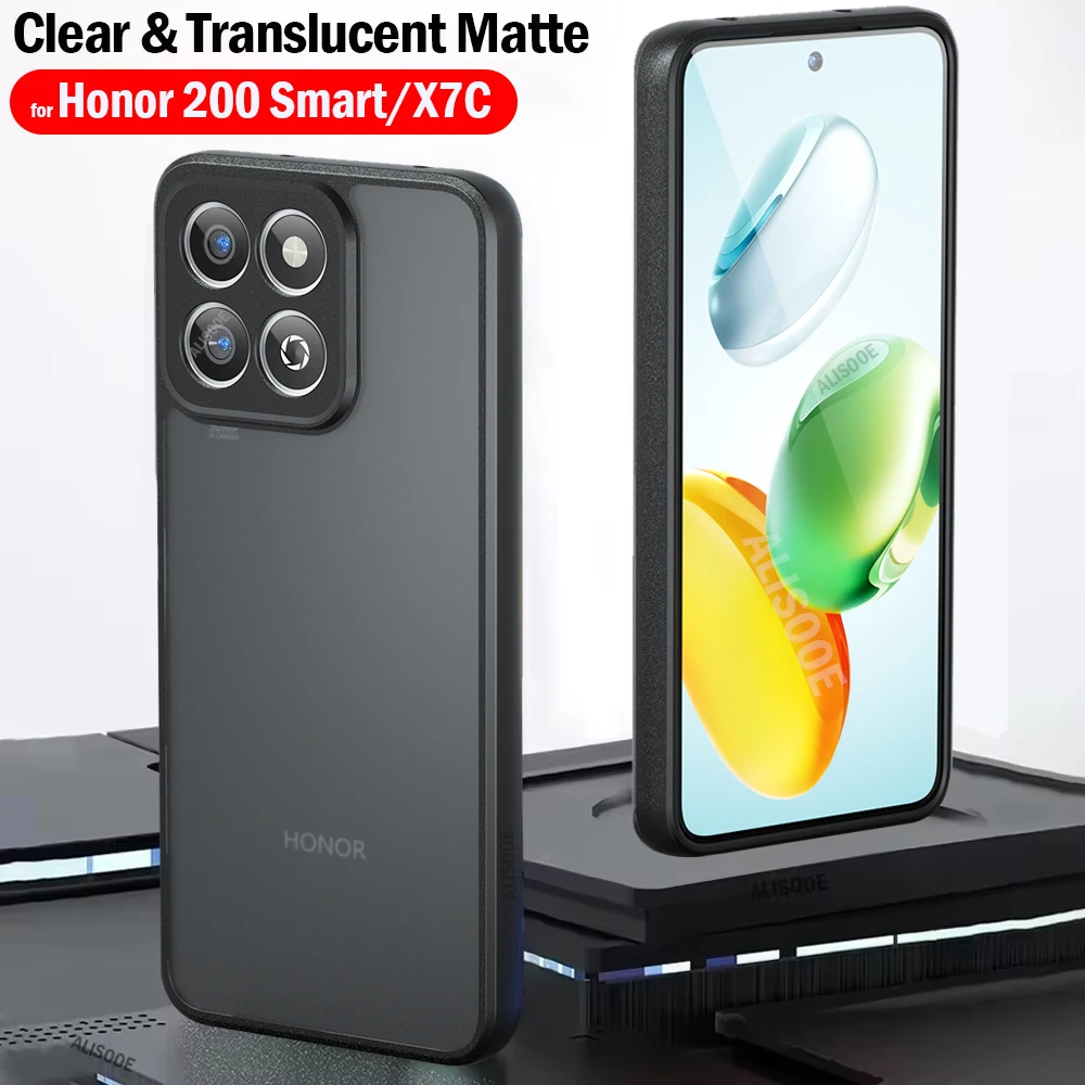 Funda para Honor X7C Funda ultrafina mate translúcida y transparente protección completa Funda para Honor 200 Smart Capa - imagen 2