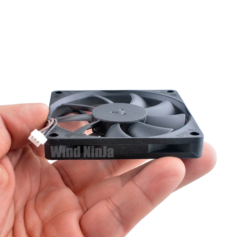 Ventilador de refrigeración para proyector ultrafino de 70mm DC12V 1,66 W 7cm ventilador enfriador 70x70x10mm tamaño nuevo MB70101V1-D000-F99 para electrónica - imagen 5