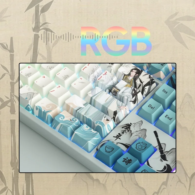 Akko 5108B Plus Joy of Life Teclado mecánico RGB Cherry Profile 108 teclas Full Size RGB Hot Swap con cable/2,4G/Bluetooth inalámbrico - imagen 3