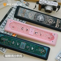 Mars Quicksand: Reposamuñecas de aluminio para teclado mecánico