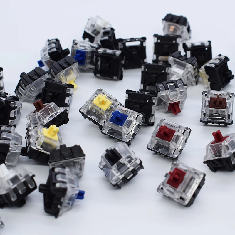 Gateron-interruptor óptico de intercambio en caliente para Teclado mecánico de Gaming, interruptor personalizado para Skyloong GK61 GK64 SK87 AK68, KS-15 - imagen 2