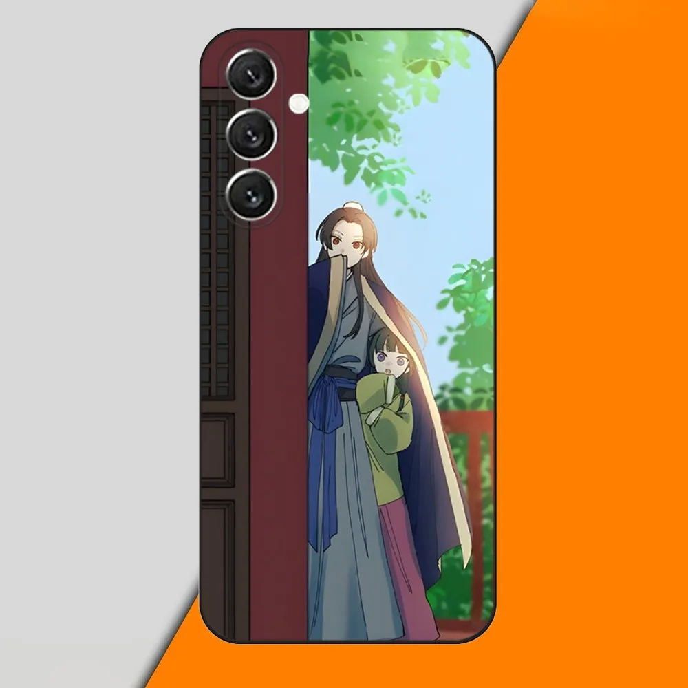 Funda de teléfono Apothecary Diaries Maomao para Samsung S24, S21, S22, S23, S30, Ultra, S20, Plus, Fe, Lite, Note, 10,9,5G, funda suave negra - imagen 5