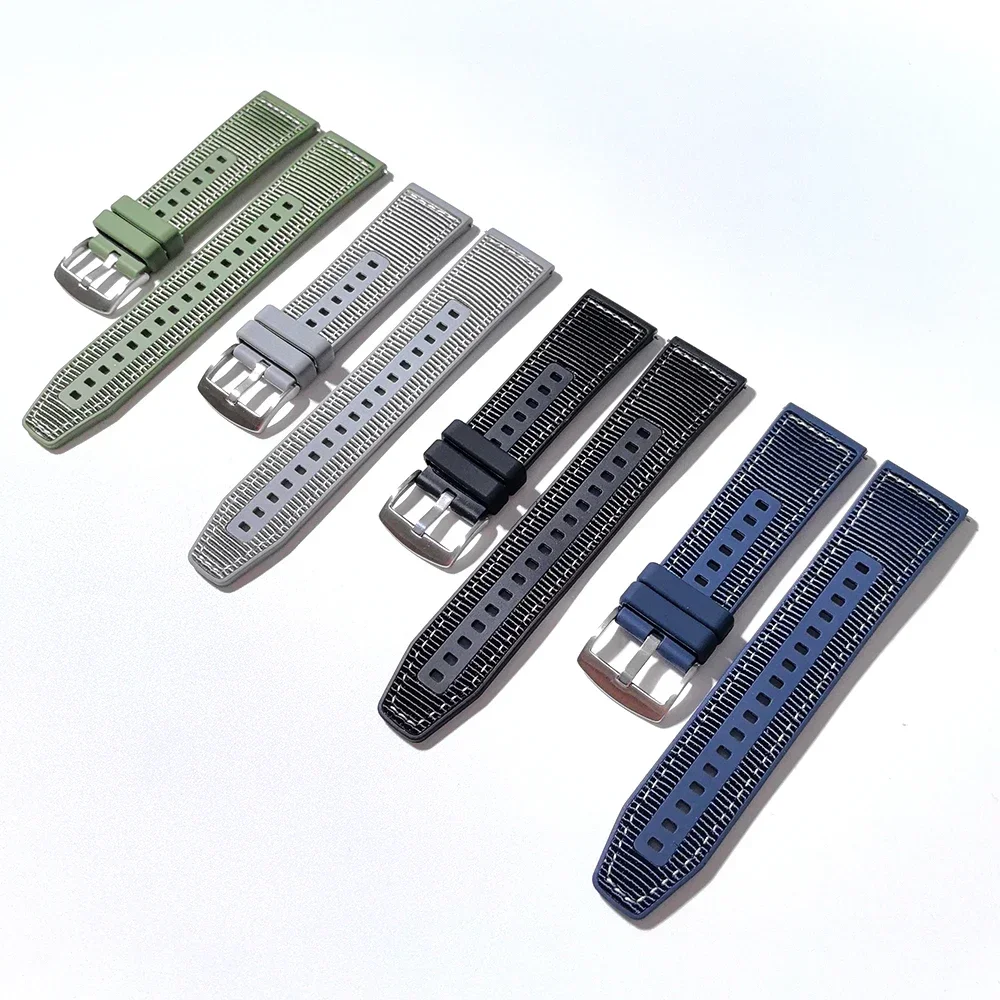 Correas trenzadas de nailon oficiales de 22mm para Huami GTR 4 3 Pro 47mm BIP 5 pulsera para Huami AMAZFIT ACTIVE/BALANCE Sport Band compuesto - imagen 2