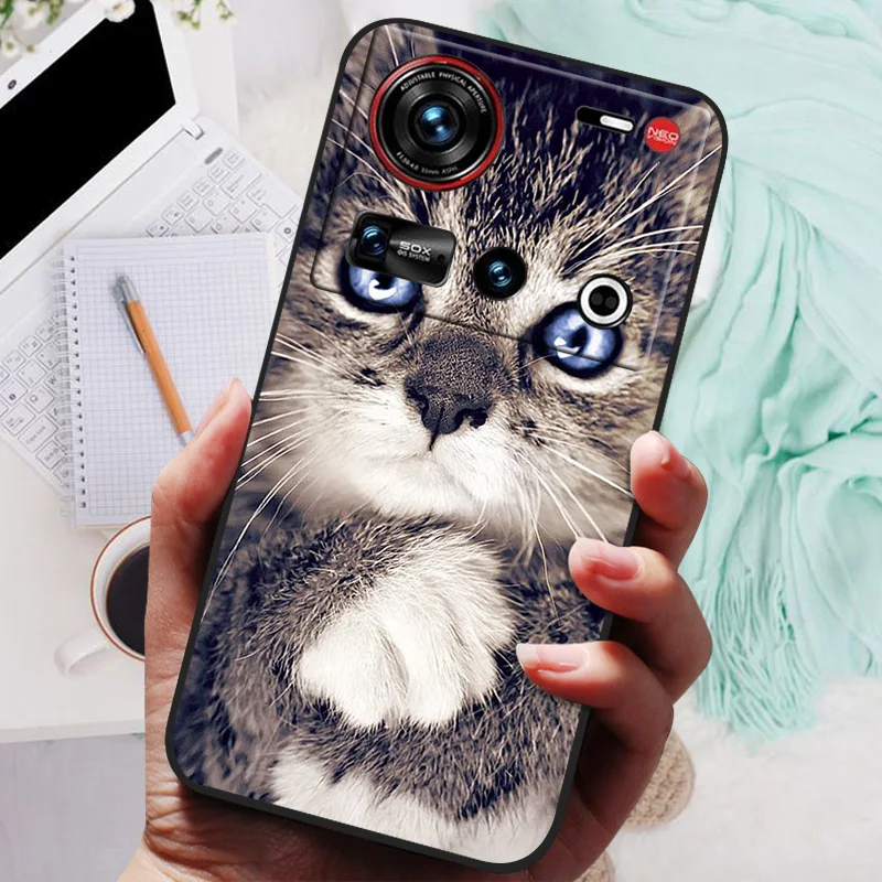 Para ZTE nubia Z70 Ultra Z60 Ultra funda bonita de dibujos animados fundas traseras de silicona suave para ZTE Nubia Z70Ultra fundas de teléfono NX733J NX736J - imagen 2