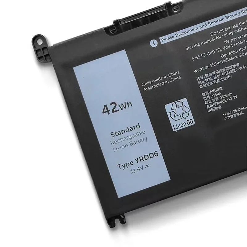 YRDD6 batería del ordenador portátil para Dell Latitude 3300 3401 3379 Vostro 3491 3501 3590 3490 3591 5490 5581 5481 3400 3401 3405 3500 42Wh - imagen 5