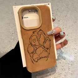 Funda iPhone 16/15/14/13/12/11/XS/X/XR – Corazón Garra