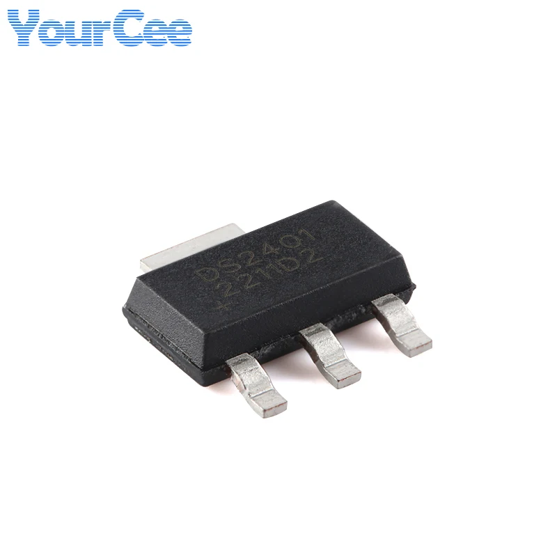 5 uds/1 unidad DS2401 DS2401Z + T & R SOT-223 número de serie de silicio código de registro electrónico Chip IC circuito integrado - imagen 2
