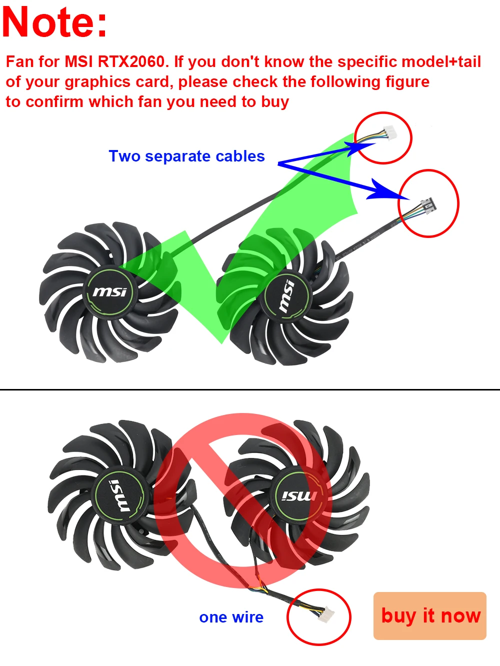 Ventilador de tarjeta gráfica, ventilador de 87MM PLD09210S12HH DC12V 4PIN RTX2070 para MSI GeForce RTX 2060 2070 2080 Super VENTUS XS OC - imagen 5