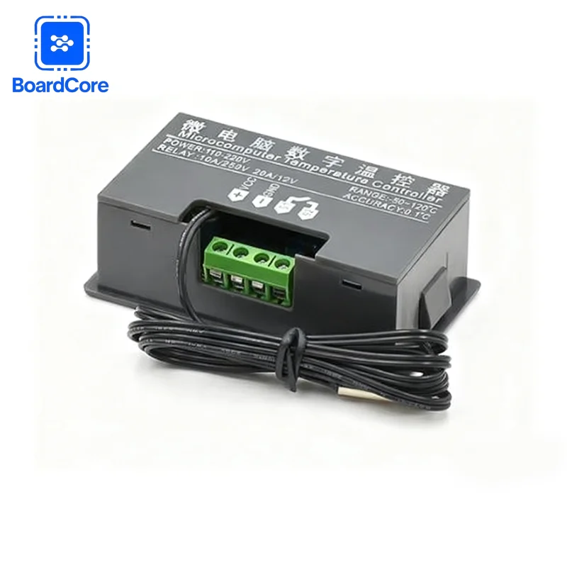 Módulo de termostato Digital W3230, placa controladora de temperatura con pantalla LED de 12V/24V/220V 20A con calefacción/refrigeración y Sensor - imagen 5