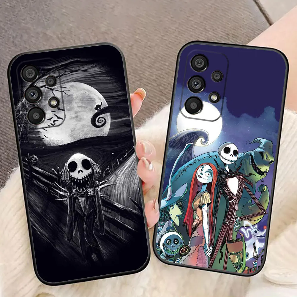 Funda de teléfono The Nightmare Before Christmas para Samsung A14 A15 A16 A22 A23 A26 A32 A34 A35 A36 A42 A51 A52 A53 A54 A55 A56 - imagen 3