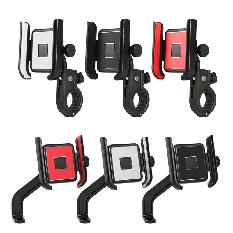 Soporte teléfono para bicicleta y motocicleta, Reduce vibración y mantiene teléfono estable para vehículos eléctricos,