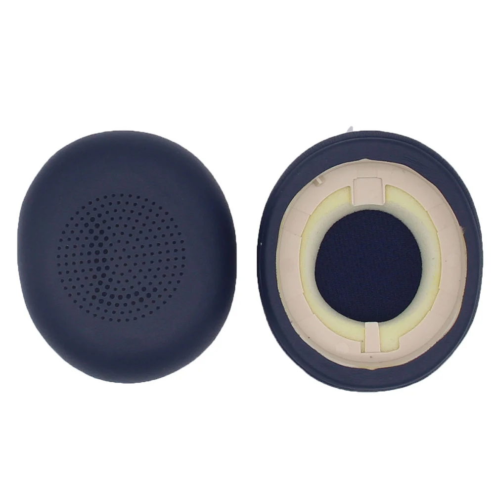 1 par de almohadillas para los oídos, funda de espuma viscoelástica y cuero proteico suave, almohadillas para los oídos para auriculares inalámbricos Jabra Elite 45h - imagen 3