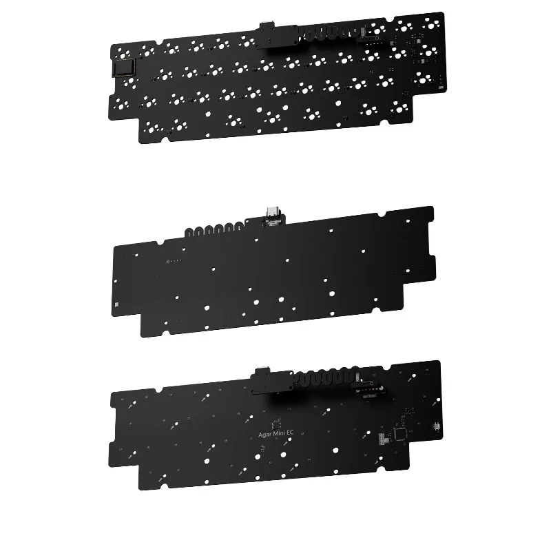 KBDfans Agar Mini Kit de accesorios placa de posicionamiento PCB intercambio en caliente accesorios de teclado mecánico personalizados para oficina y juegos