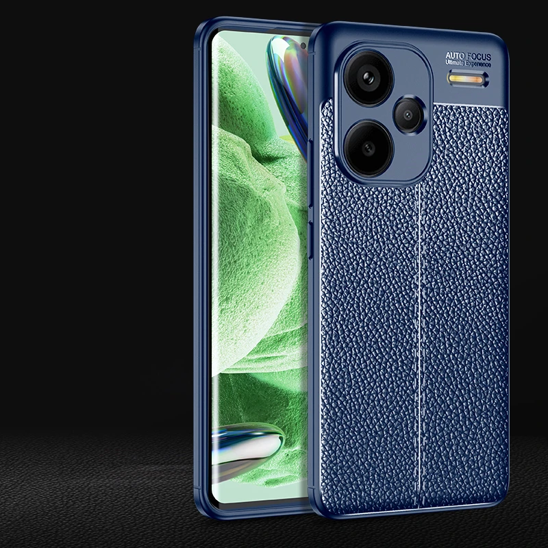 Funda para Xiaomi Redmi Note 13 Pro Plus, carcasa de cuero suave, TPU - imagen 5