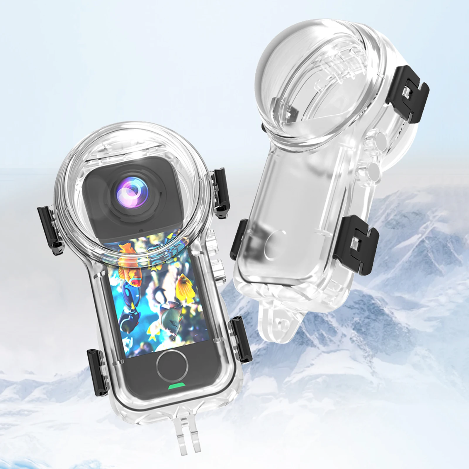 Funda impermeable para buceo, carcasa protectora para submarinismo, carcasa para cámara Insta360 X4 Air - imagen 3