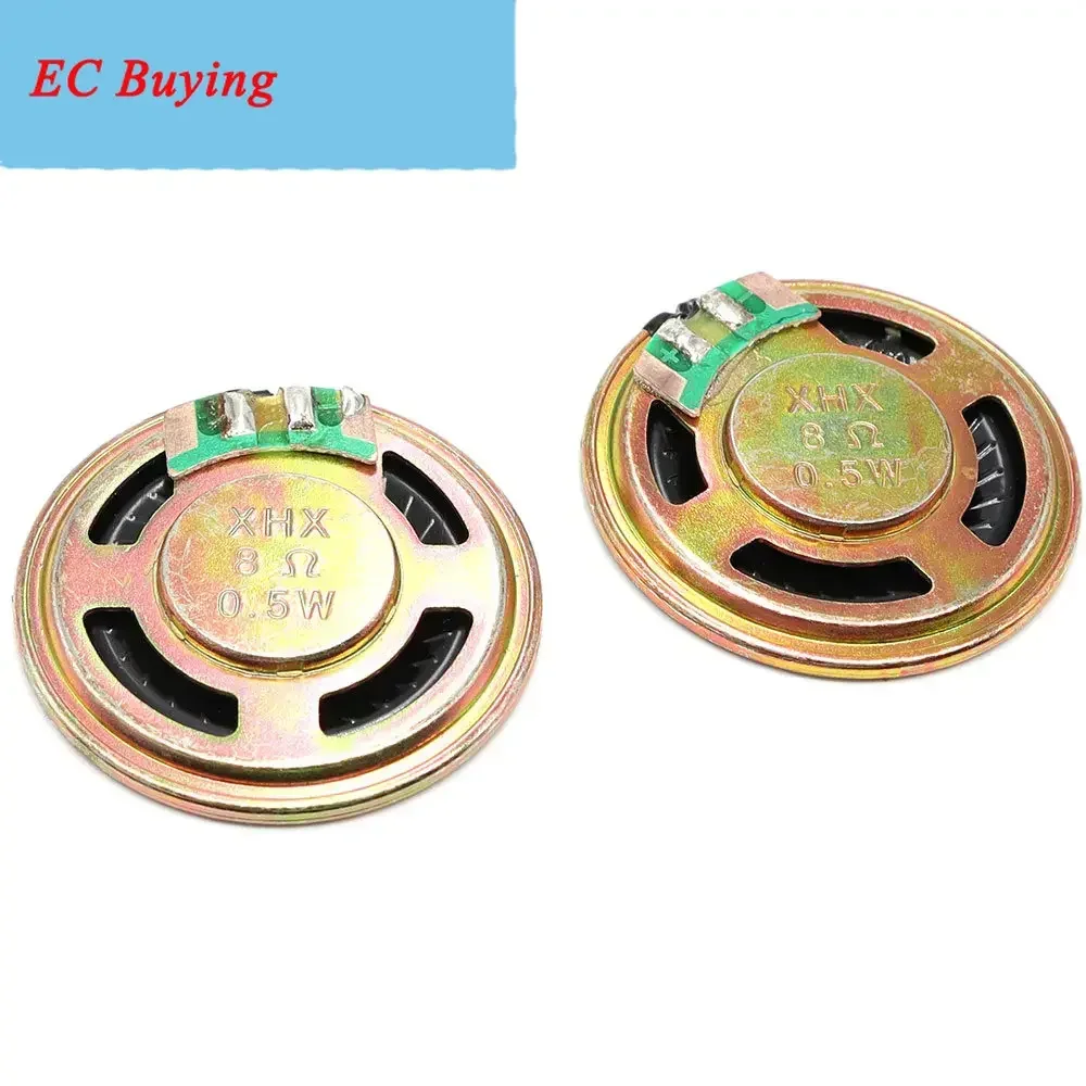 2 unids/lote 36MM 8O hm 0,5 W nuevo altavoz ultrafino 8 Ohms 0,5 vatios 0,5 W 8R diámetro del altavoz 36 MM 3,6 CM espesor 5MM - imagen 3