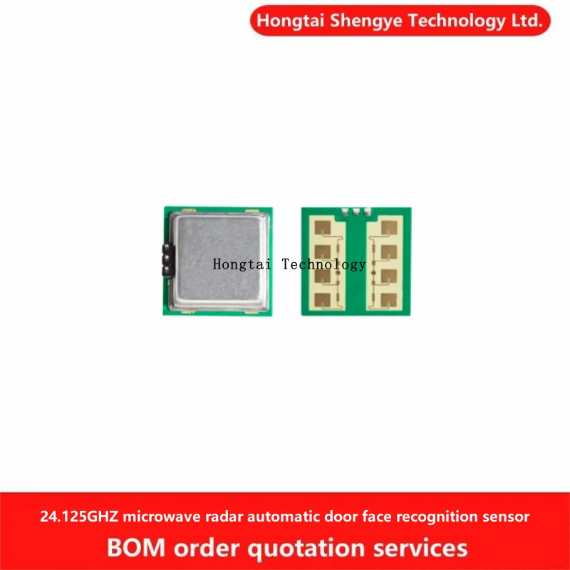 Radar de microondas de 24,125 GHZ, reconocimiento facial automático de puerta, Sensor de activación móvil inteligente de 24G, módulo CDM324 - imagen 2