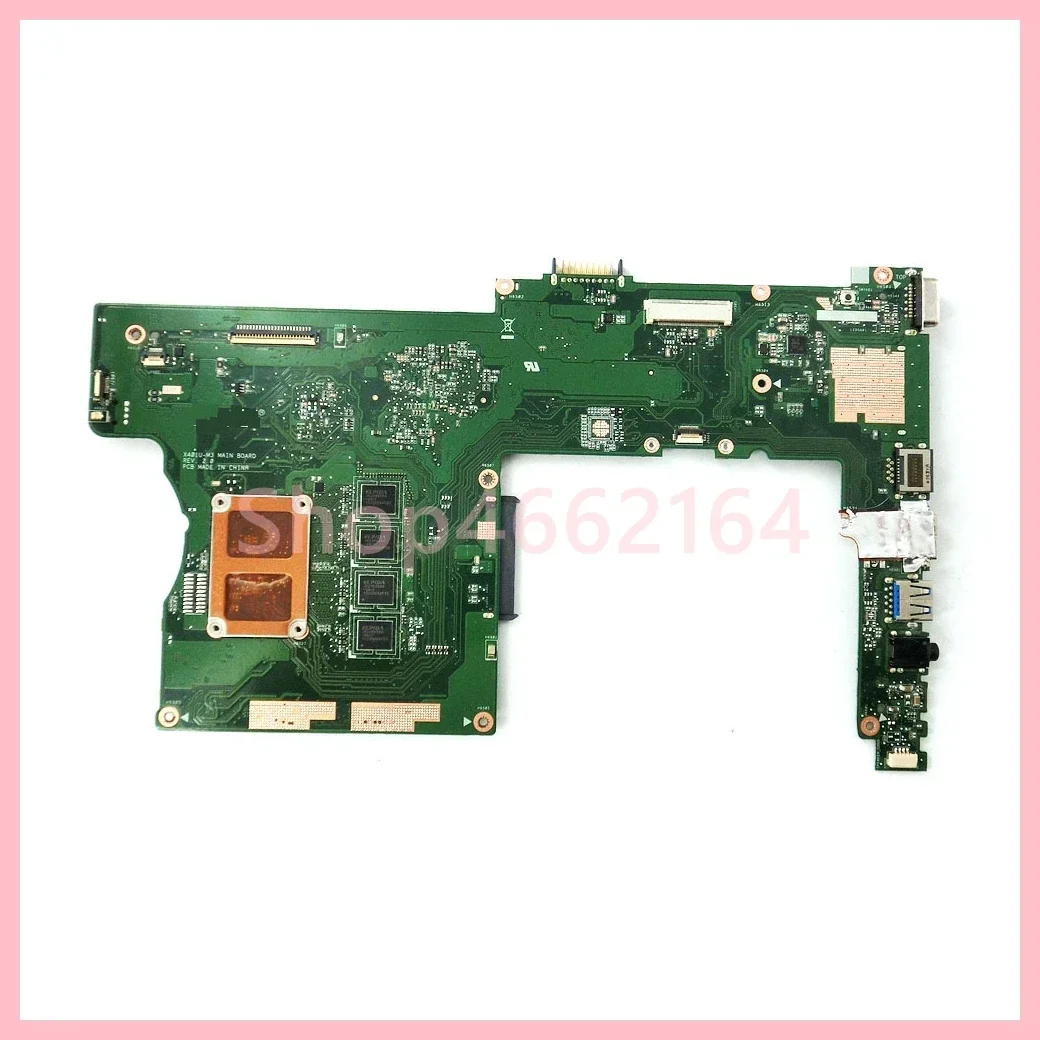 X401U-M3 con E1-1200/E2-1800 CPU 2GB-RAM placa base para For Asus X401 X401U X301U X501 X501U placa base para ordenador portátil 100% probado OK - imagen 2