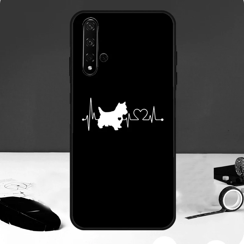 West Highland Terrier Westie funda para Huawei P30 Pro P20 P40 Lite Nova 9 10 SE 11 3i 7i 8i 11i Y91 Y60 Y70 Y61 Y90 - imagen 2