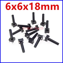 Interruptor táctil DIP 6x6x18 mm 4 pines – Botón encendido luz