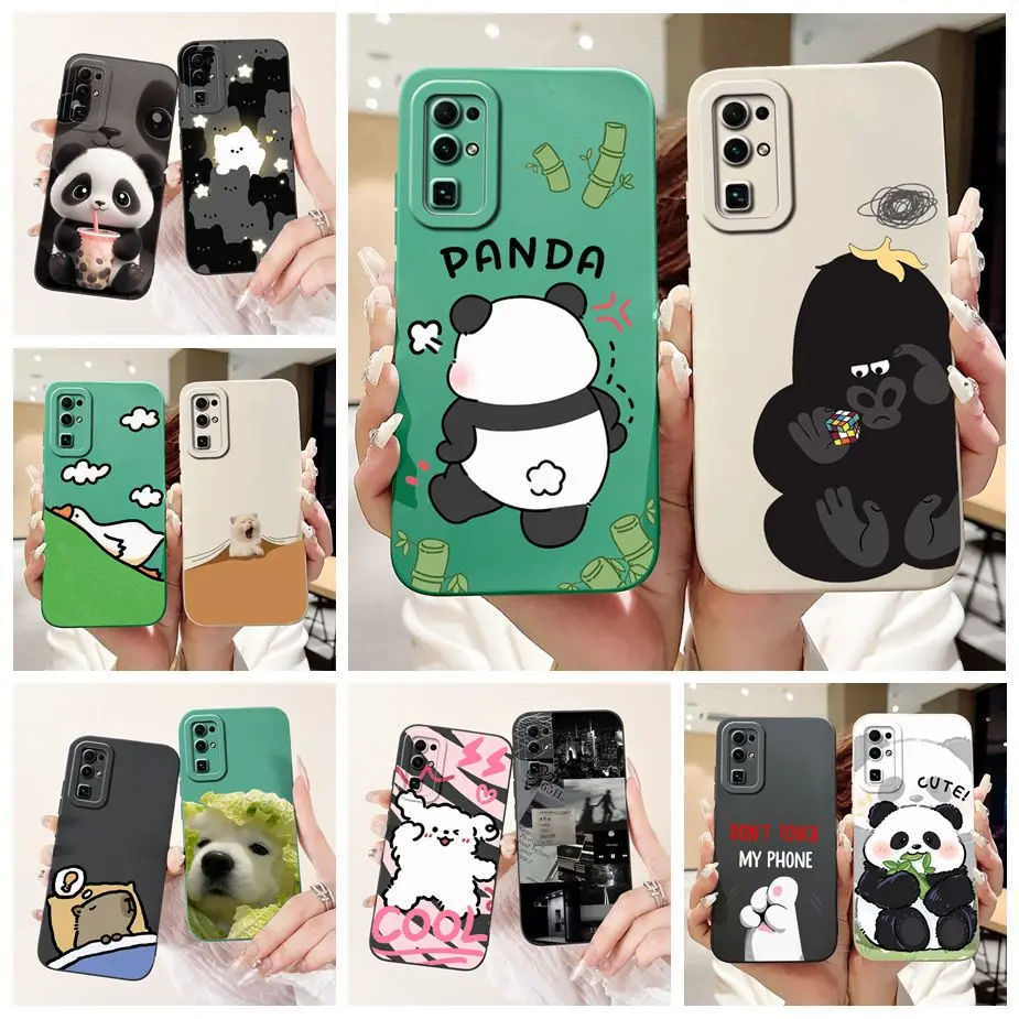 Funda de teléfono a prueba de golpes para Huawei Honor 30 Pro, cubierta de dibujos animados encantadores, Honor 30 Lite, 30S, Honor 30 Pro Plus