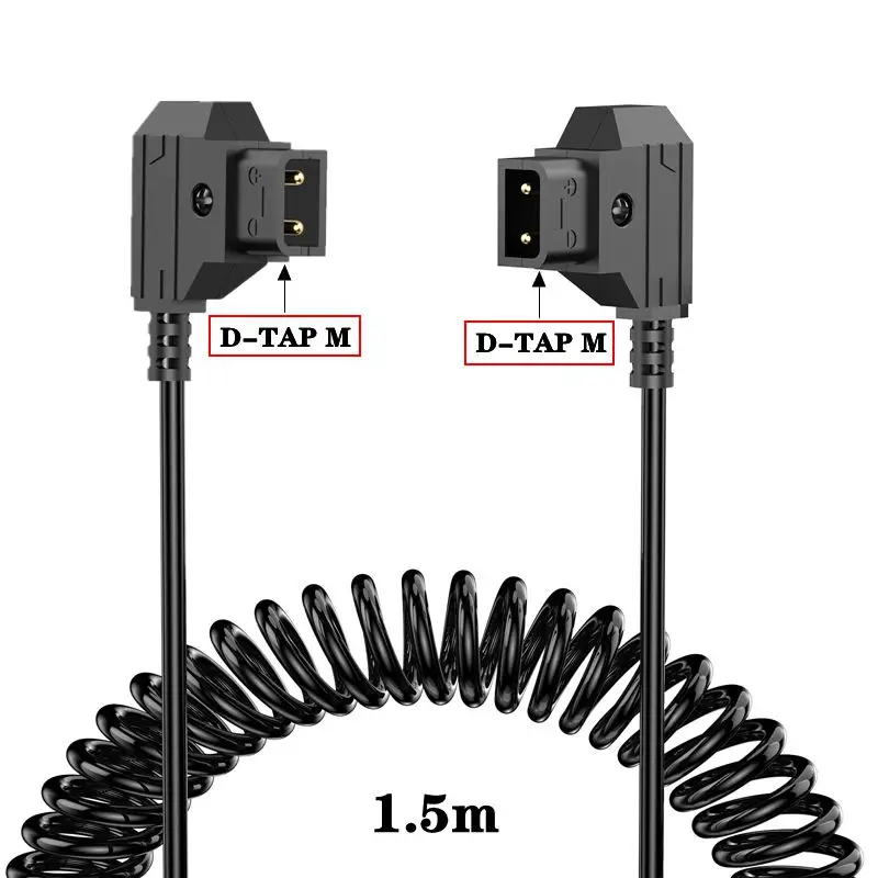 Cable adaptador de doble cabezal D-TAP tipo B Antong V-Port accesorios de cámara Cable adaptador 12V-24V puerto V de alta corriente - imagen 5