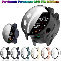 Protector Garmin Forerunner 570 / 970 – Funda y Cristal Templado