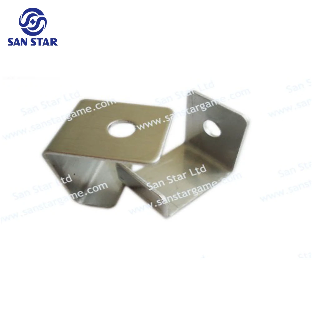 8 piezas de Clip de vidrio de acero inoxidable para máquina de cóctel de sobremesa, piezas de Arcade de máquina de juego Arcade - imagen 2