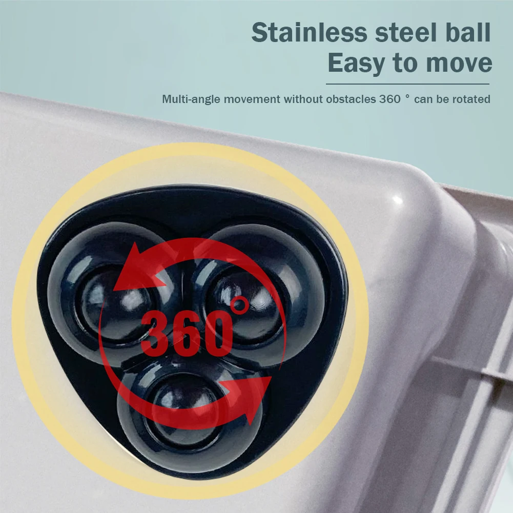 Ruedas giratorias de 4 piezas, rotación libre de 360 grados, polea Universal autoadhesiva, ruedas giratorias para contenedores, caja de almacenamiento, muebles - imagen 3