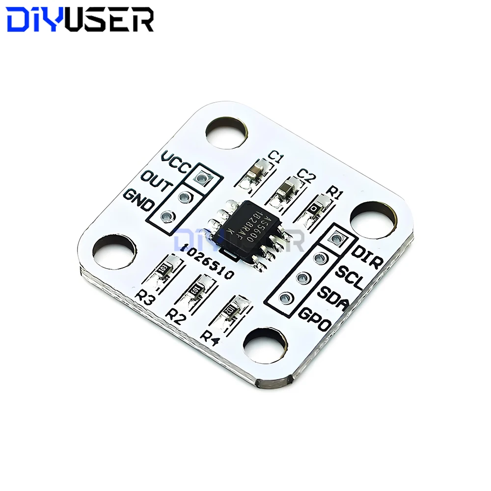 Codificador magnético AS5600, módulo sensor de medición de ángulo de inducción magnética, 12 bits, alta precisión - imagen 2