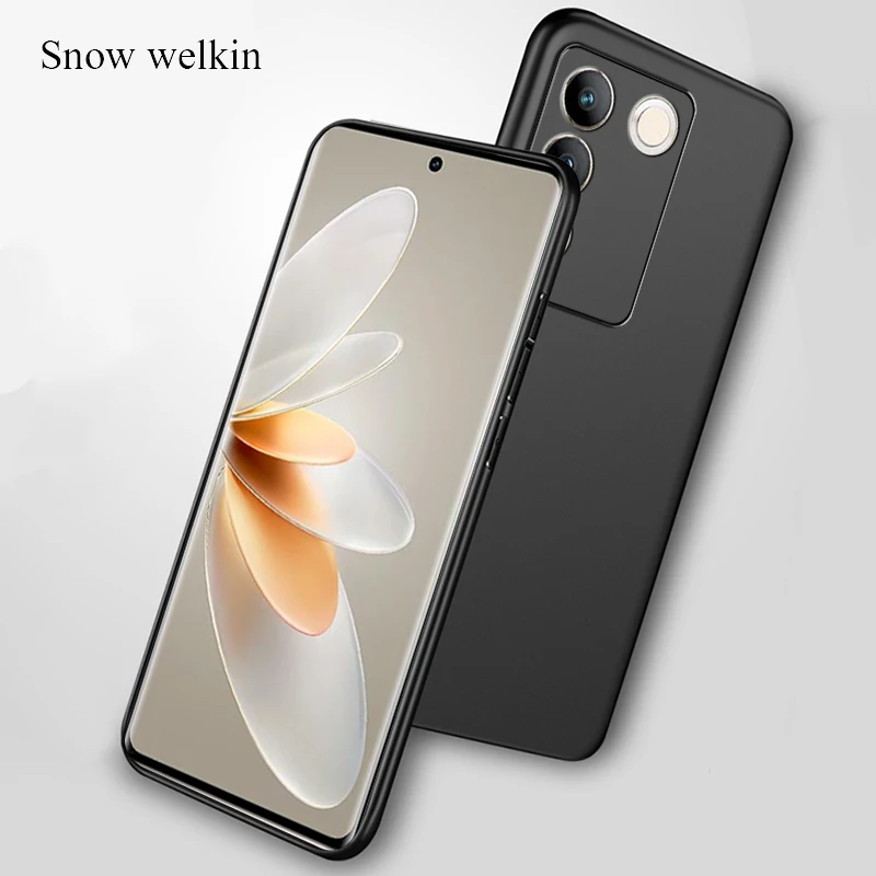Para Vivo V27 V27E TPU funda de teléfono de silicona suave ultrafina para Vivo V27 Pro fundas traseras para teléfono - imagen 3