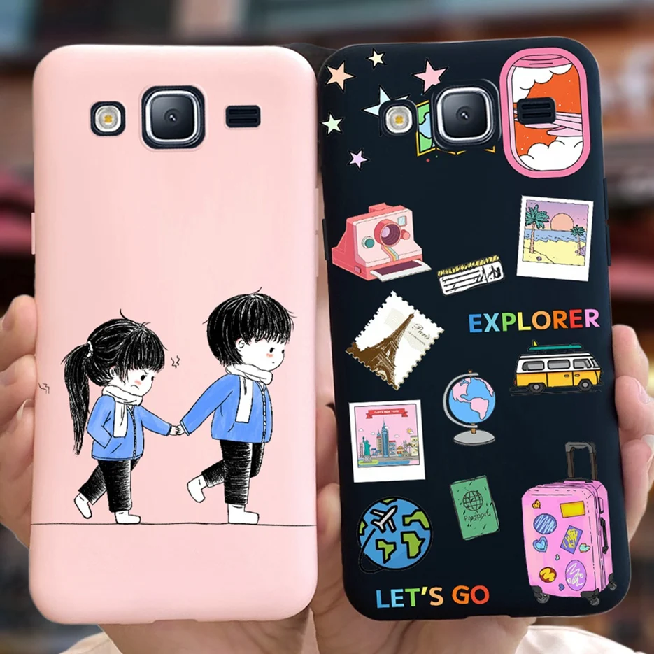 Funda protectora para Samsung Galaxy J7 Nxt, carcasa bonita pintada en caramelo, J7 Core J7 Neo J701F, J700F, 2015 - imagen 4