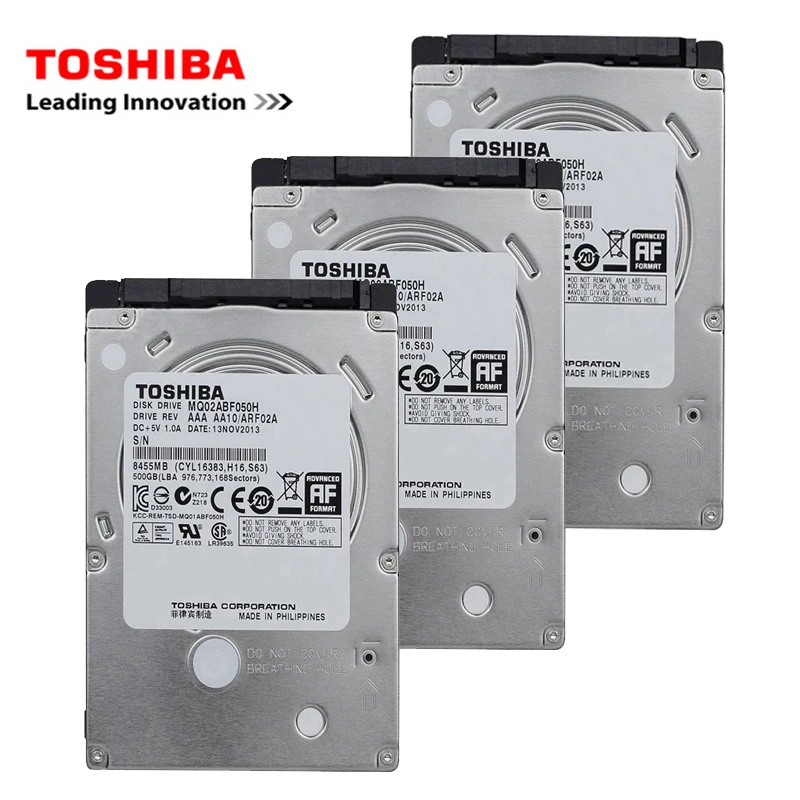 LS Toshiba 2.5" SATA2 250G 320GB Disco duro incorporado 5400 RPM Disco Duro Interno Adecuado para computadoras portátiles - imagen 3