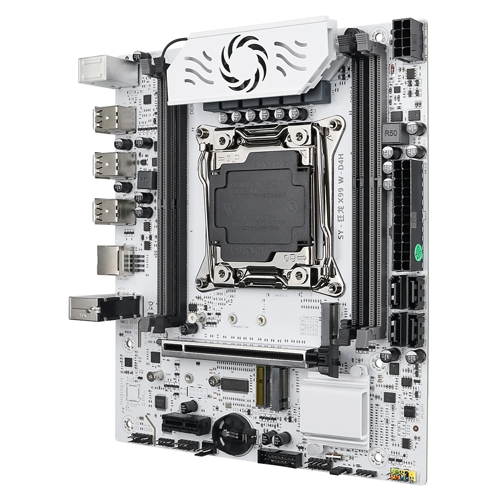 Kit de placa base para juegos SOYO X99 con CPU Xeon E5 2650 V3 y DDR4 16G * 1 2133MHz de memoria NVME PCIE3.0 SATA para computadora de escritorio Host - imagen 2